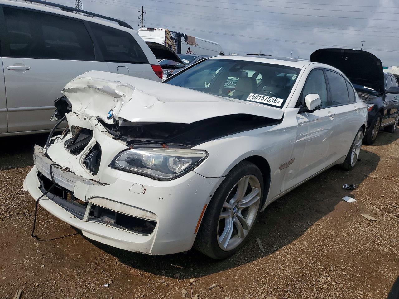 2013 BMW 7 Series 750Li xDrive, VIN WBAYF8C50DD141072 — Front end