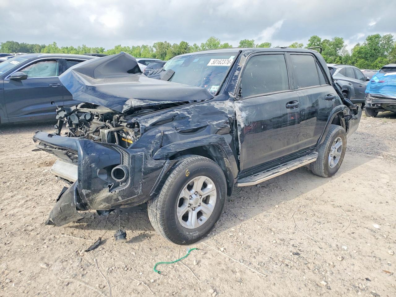 2021 Toyota 4Runner SR5 Premium, VIN JTEFU5JR8M5230690 — Rollover