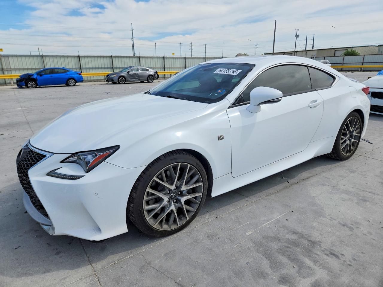 2018 Lexus RC 350, VIN JTHHZ5BC3J5018279 — Rear end