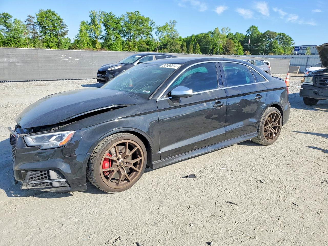 2020 Audi S3 S line Premium, VIN WAUB1GFF4LA004588 — Front end