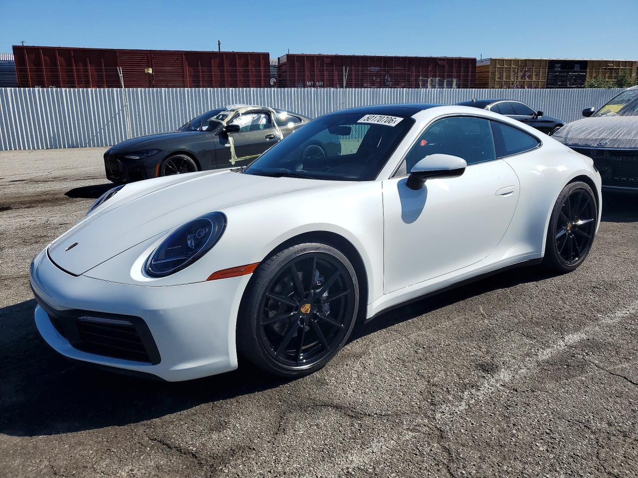 2021 Porsche 911 Carrera, VIN WP0AA2A99MS206096 — Prior damage history