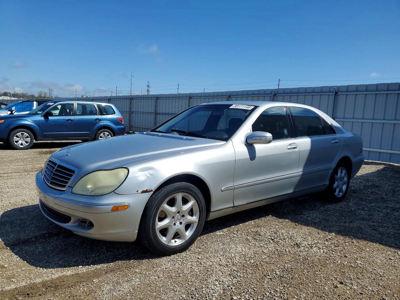 2003 Mercedes-Benz S 500, VIN WDBNG84J53A363619 — Front end