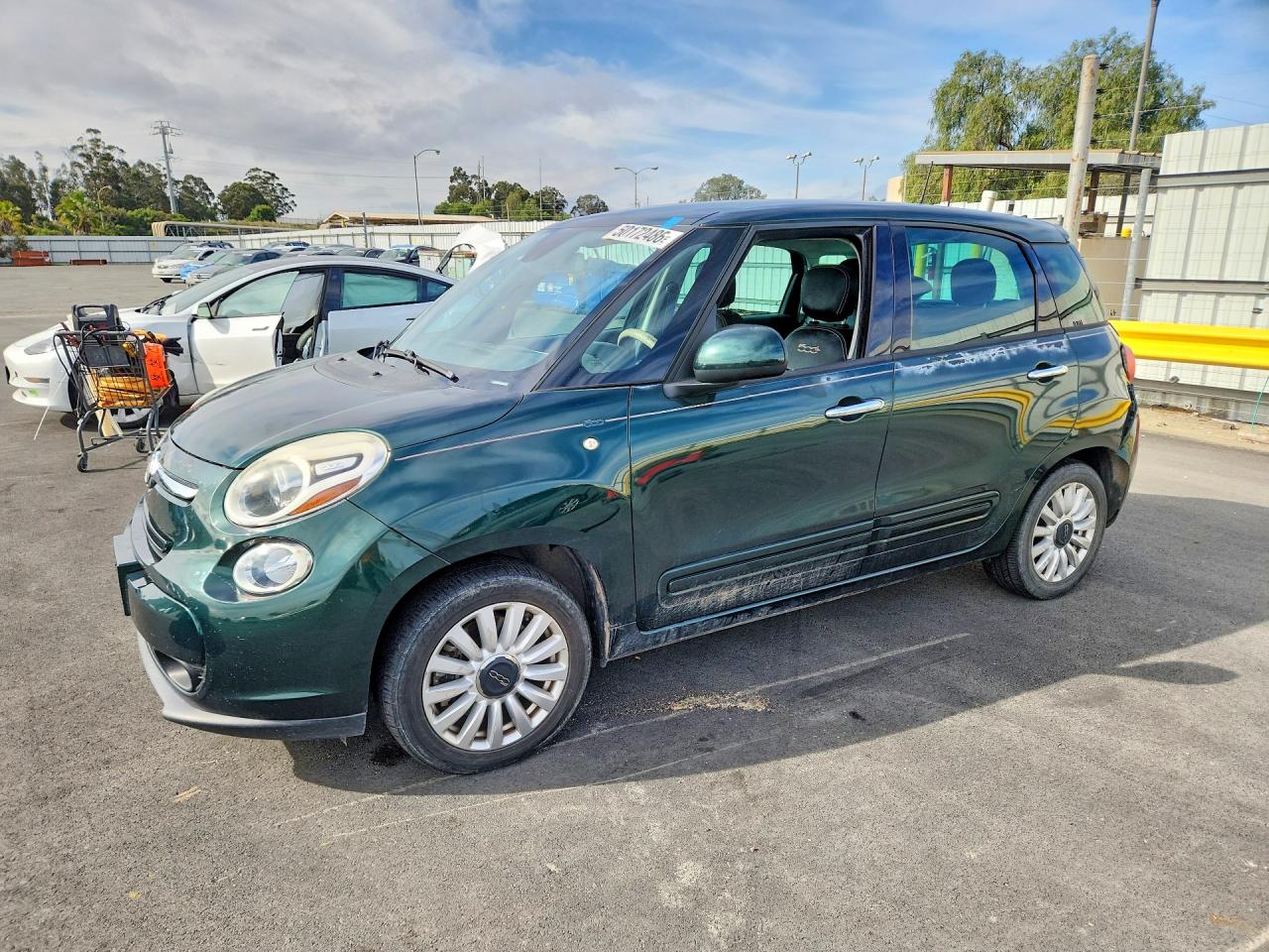 2014 FIAT 500L Easy, VIN ZFBCFABH1EZ016377 — Rear end