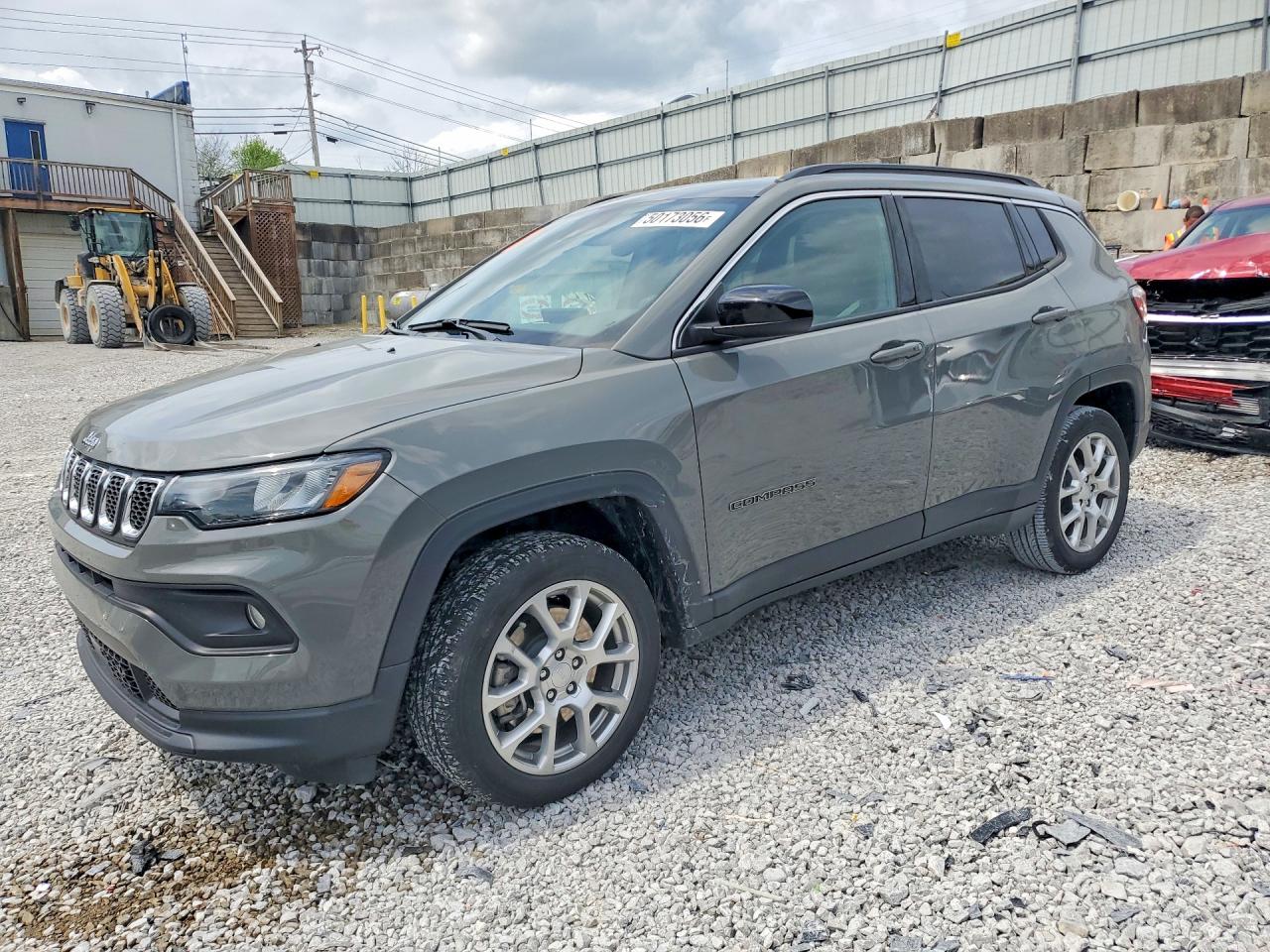 2024 Jeep Compass Latitude Lux, VIN 3C4NJDFN9RT602621 — Interior fire