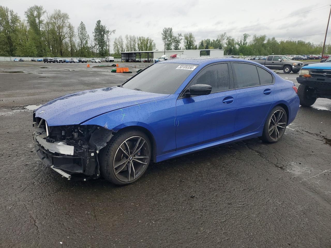 2021 BMW 3 Series M340i xDrive, VIN 3MW5U9J05M8B67993 — Front end