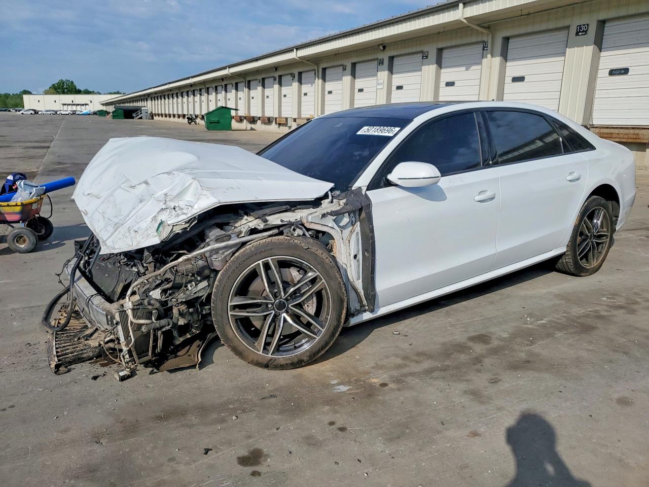 2017 Audi A8, VIN WAU44AFD6HN017127 — Front end