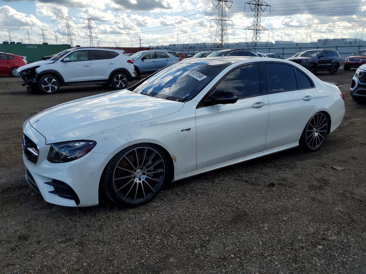 2017 Mercedes-Benz E 43 AMG, VIN WDDZF6EB1HA201243 — Water / flood