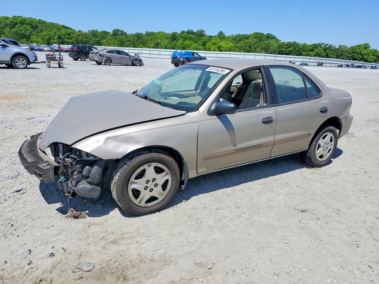 2001 Chevrolet Cavalier LS, VIN 1G1JF524017249657 — Front end
