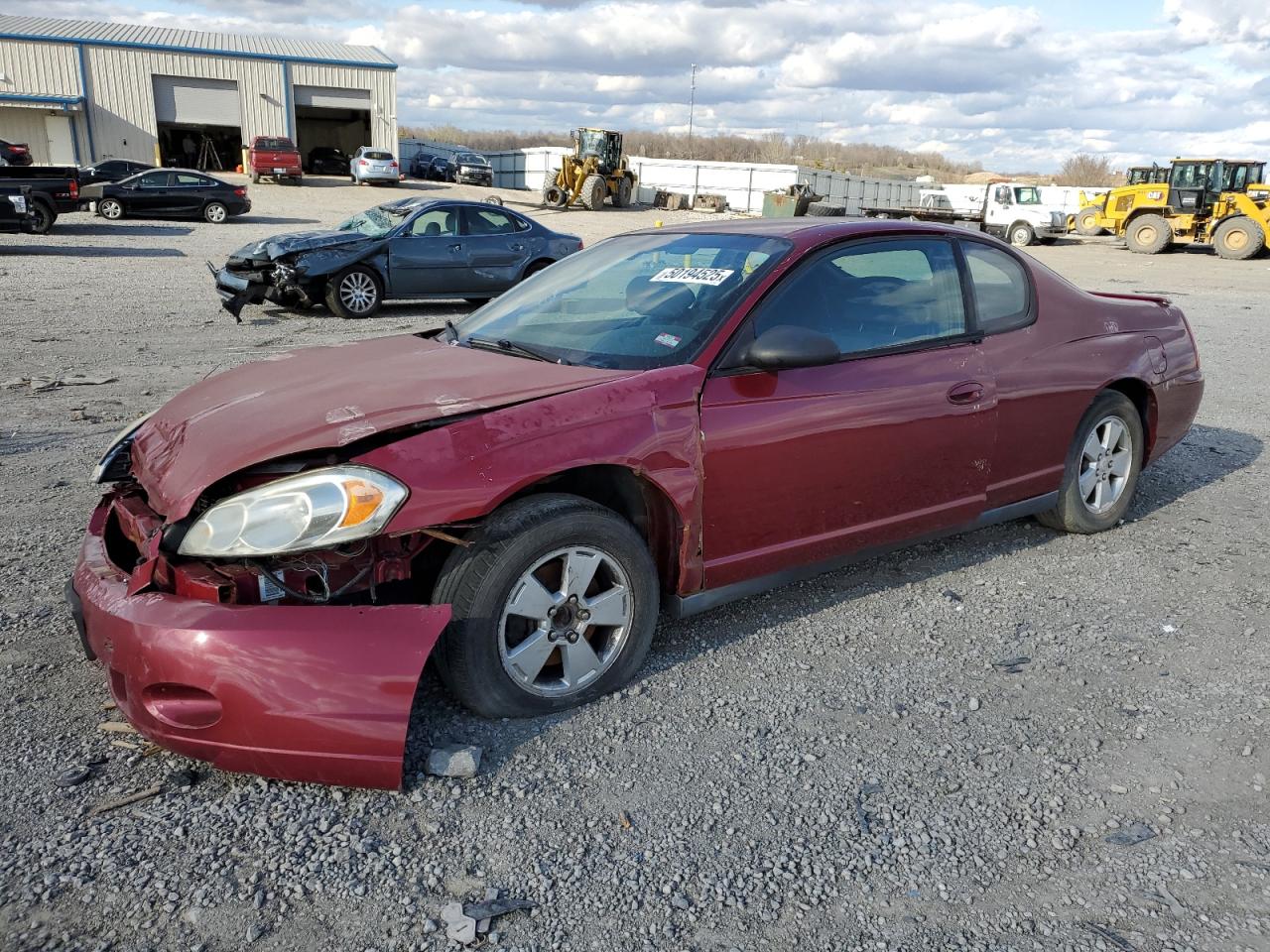 2006 Chevrolet Monte Carlo LT 3.5L, VIN 2G1WM15K169279772 — Front end
