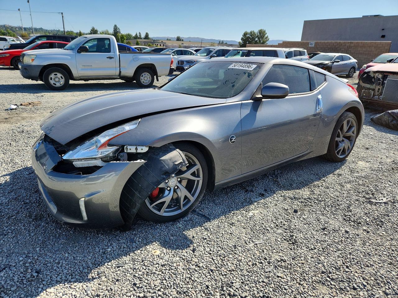 2017 Nissan 370Z Nismo, VIN JN1AZ4EHXHM952706 — Front end