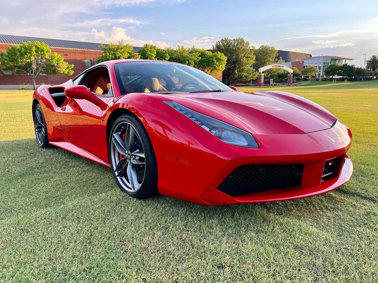 2016 Ferrari 488, VIN ZFF79ALA5G0214993 — Normal wear