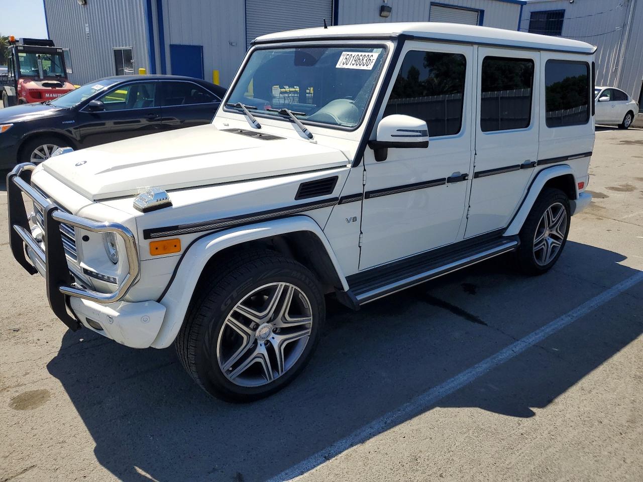 2013 Mercedes-Benz G 550, VIN WDCYC3HF2DX213995 — Rear end