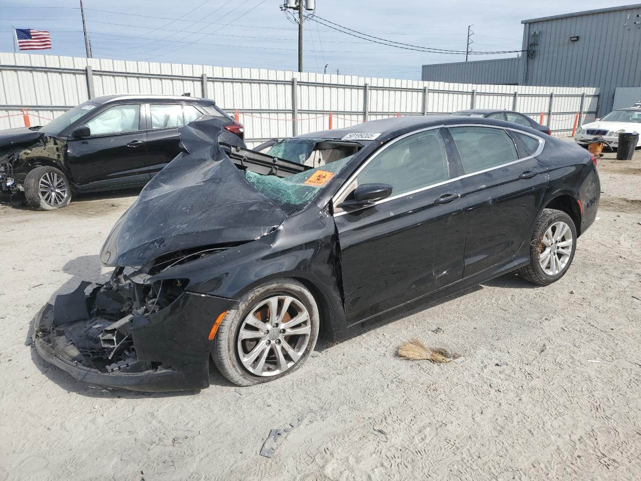 2015 Chrysler 200 Limited, VIN 1C3CCCAB0FN671013 — Rollover