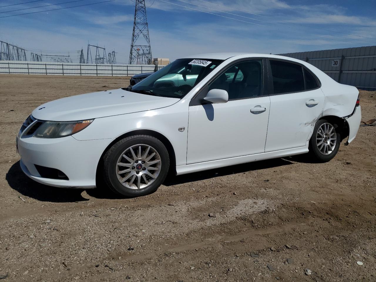 2010 Saab 9-3, VIN YS3FA4CY6A1614667 — Rear end