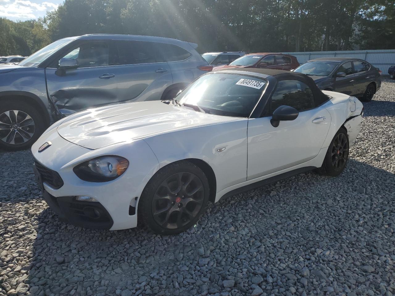2017 FIAT 124 Spider Classica, VIN JC1NFAEK4H0108246 — Rear end