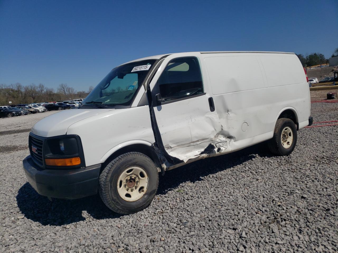 2012 GMC Savana Cargo, VIN 1GTW7FCA7C1202426 — Side