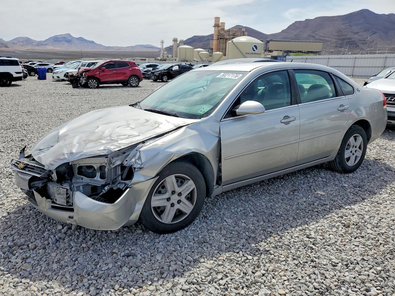 2007 Chevrolet Impala LS, VIN 2G1WB58K779347938 — Front end
