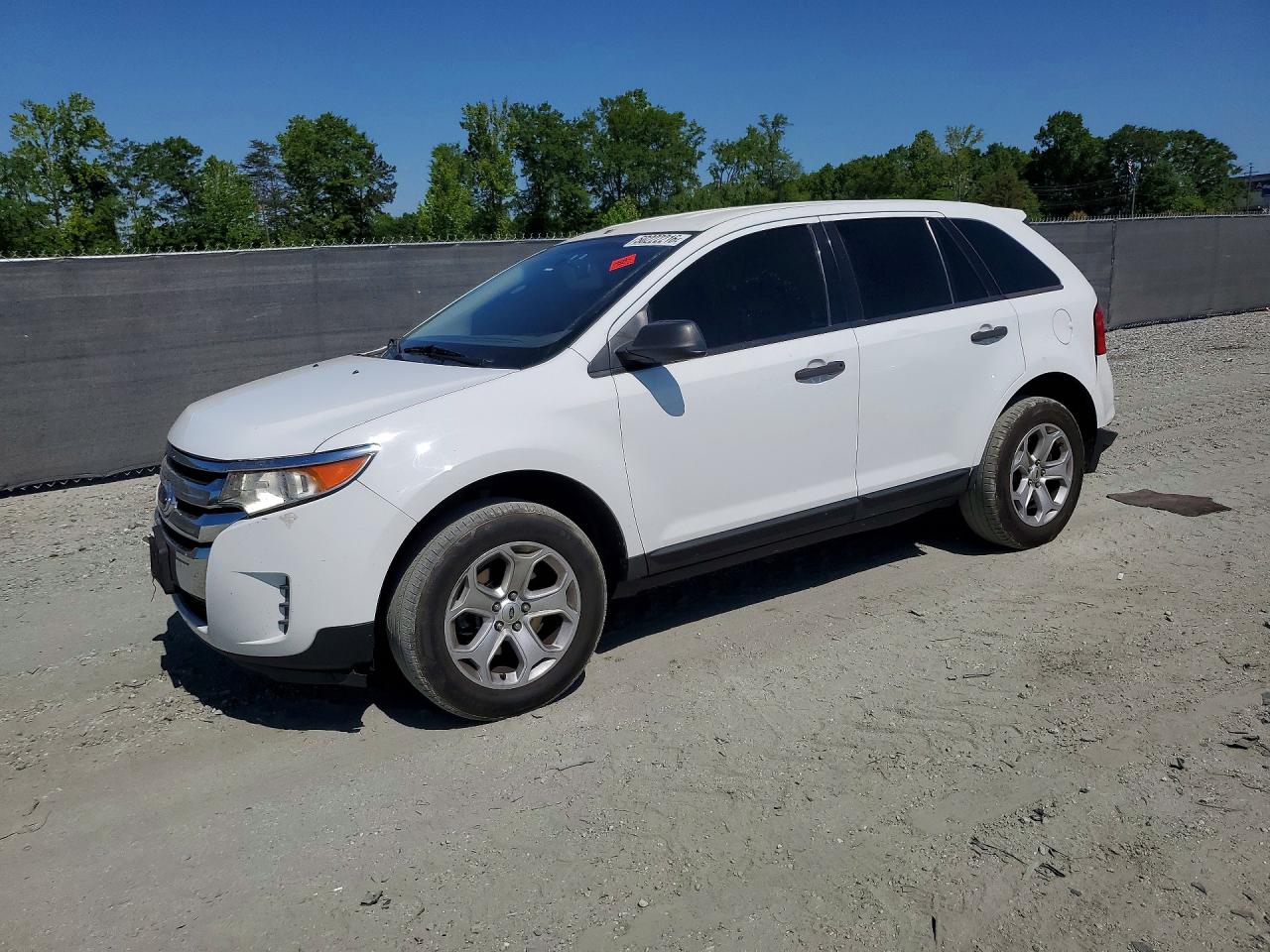 2014 Ford Edge SE, VIN 2FMDK4GC3EBB67277 — Rear end