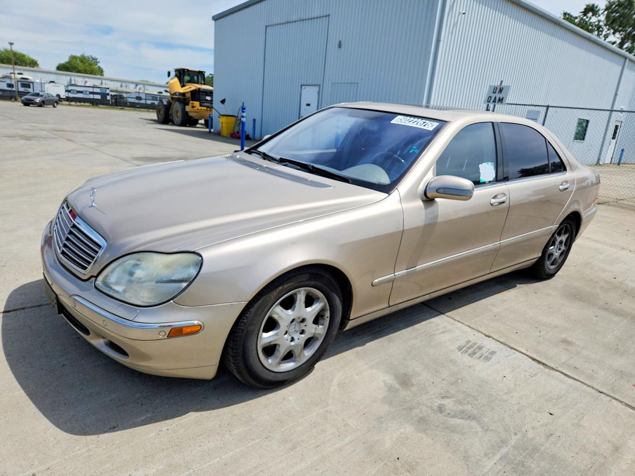 2002 Mercedes-Benz S 500, VIN WDBNG75J52A248025 — Normal wear