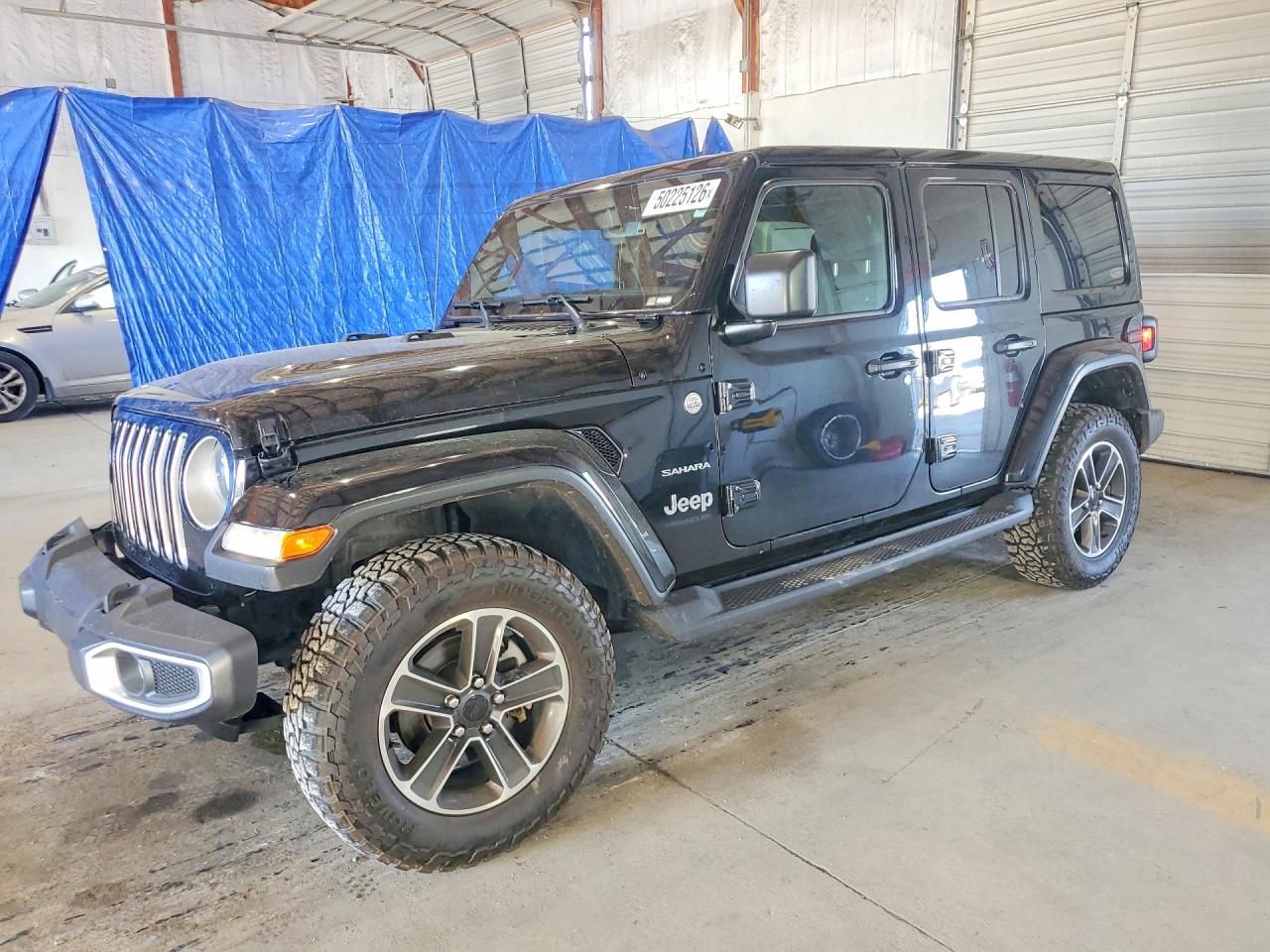 2023 Jeep Wrangler Sahara Altitude, VIN 1C4HJXEGXPW606766 — Side
