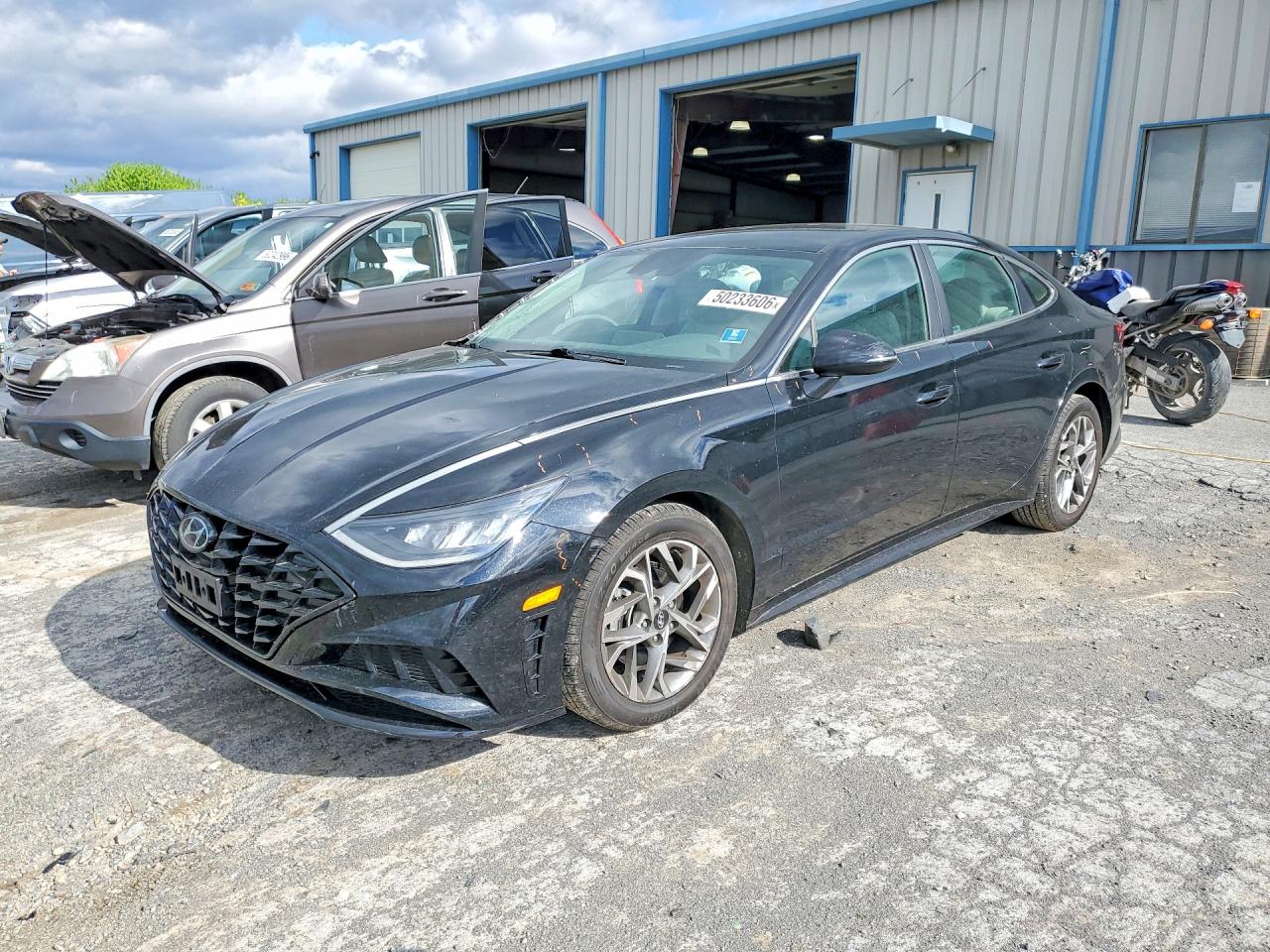 2020 Hyundai Sonata SEL, VIN 5NPEL4JA9LH002123 — Перед