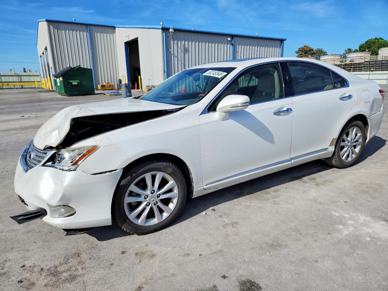 2012 Lexus ES 330, VIN JTHBK1EG6C2484150 — Front end
