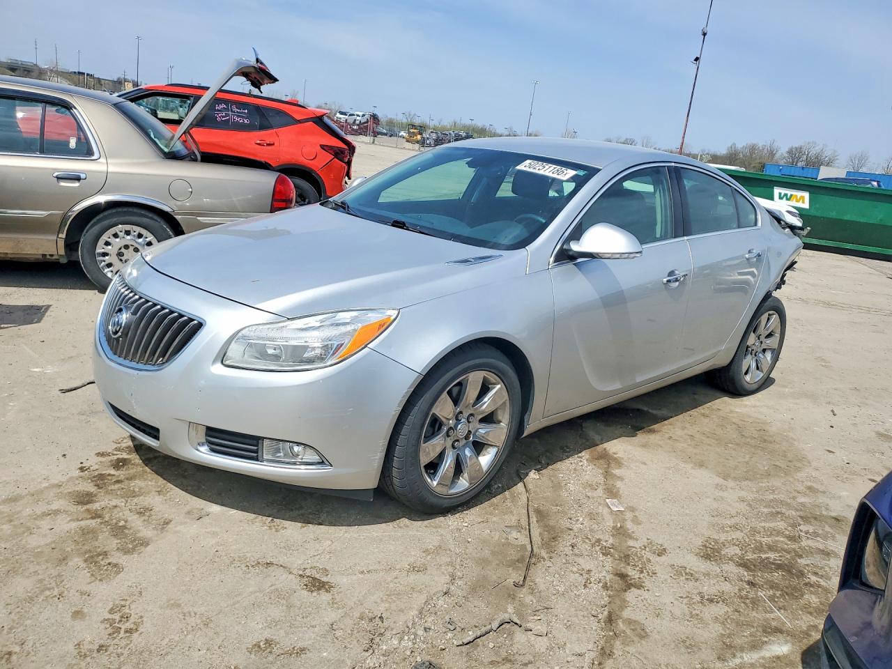 2013 Buick Regal Turbo Premium 1, VIN 2G4GS5EV5D9130535 — Зад