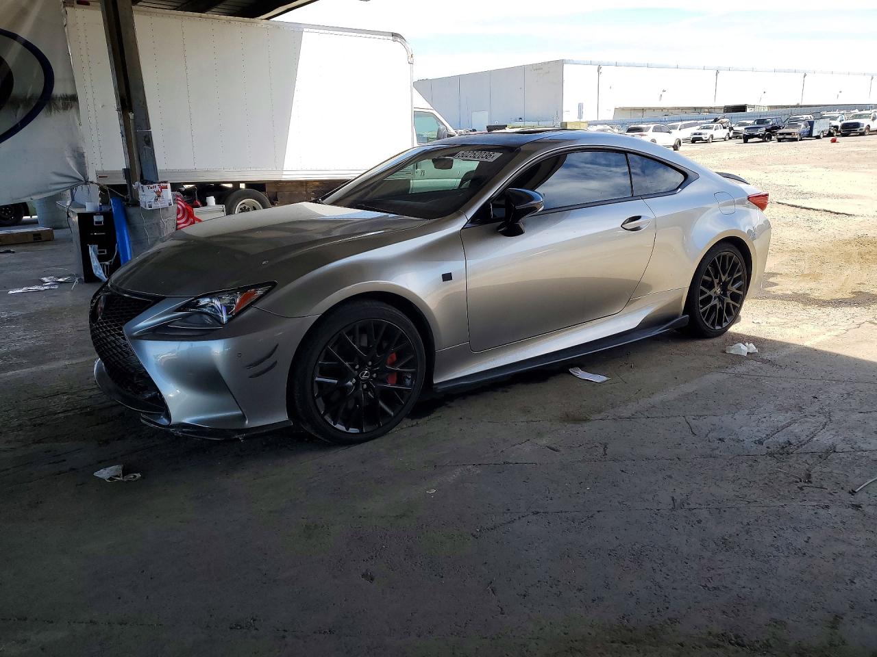 2015 Lexus RC 350 F Sport, VIN JTHHE5BC4F5006953 — Вандализм