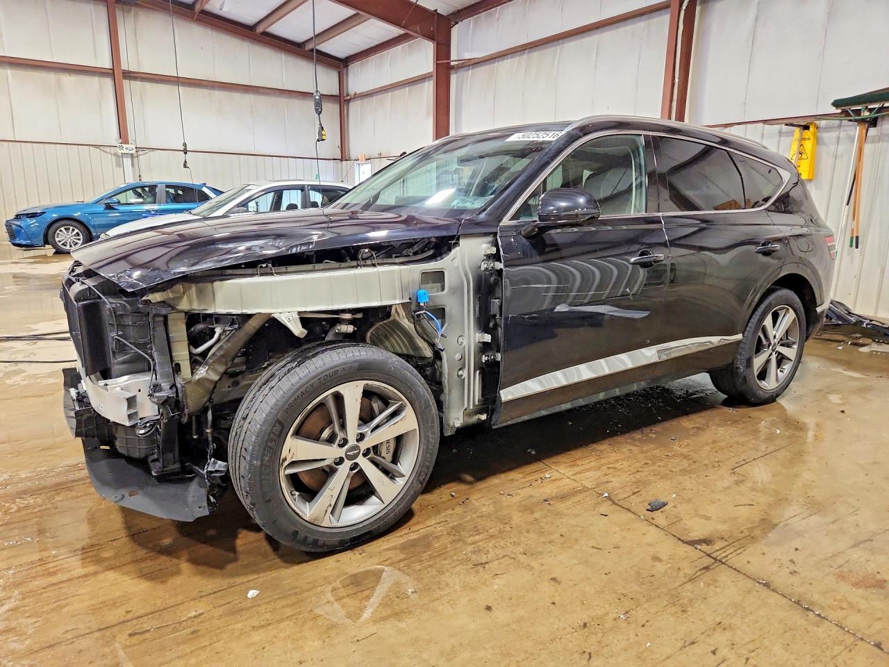 2023 Genesis GV80, VIN KMUHCESC2PU140372 — Front end