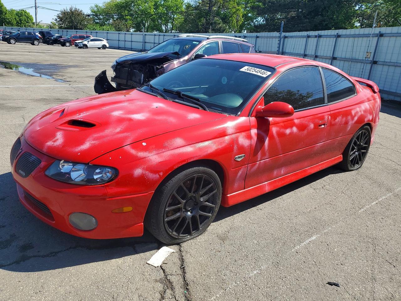 2006 Pontiac GTO, VIN 6G2VX12U36L530811 — Vandalism