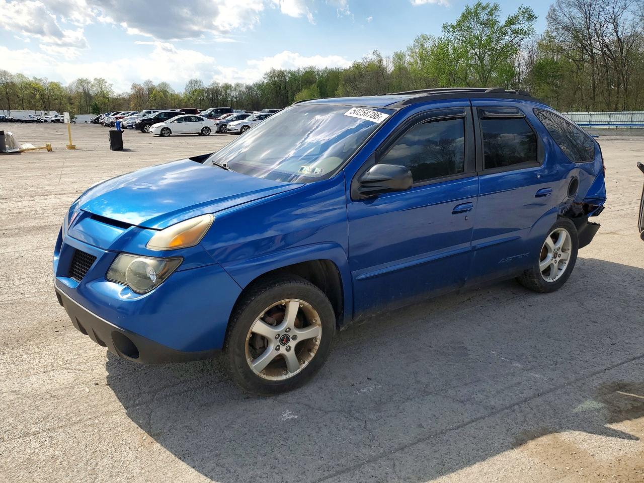 2003 Pontiac Aztek, VIN 3G7DA03E53S588107 — Undercarriage