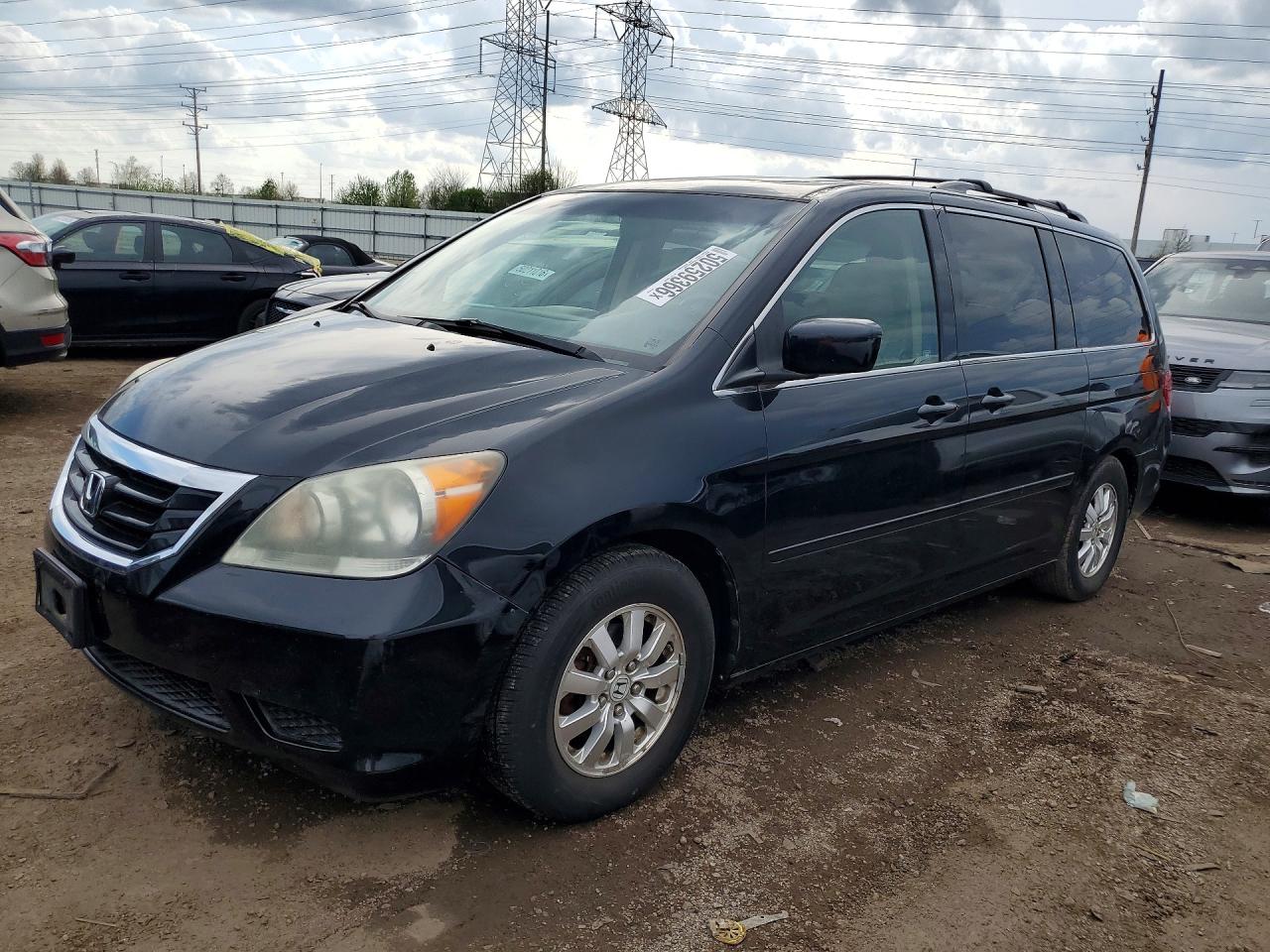 2009 Honda Odyssey EX-L, VIN 5FNRL38719B002081 — Undercarriage