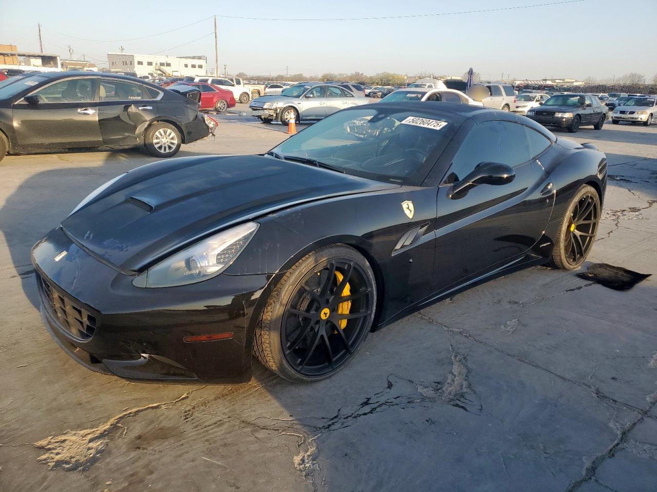 2013 Ferrari California, VIN ZFF65TJA7D0193601 — Rear end