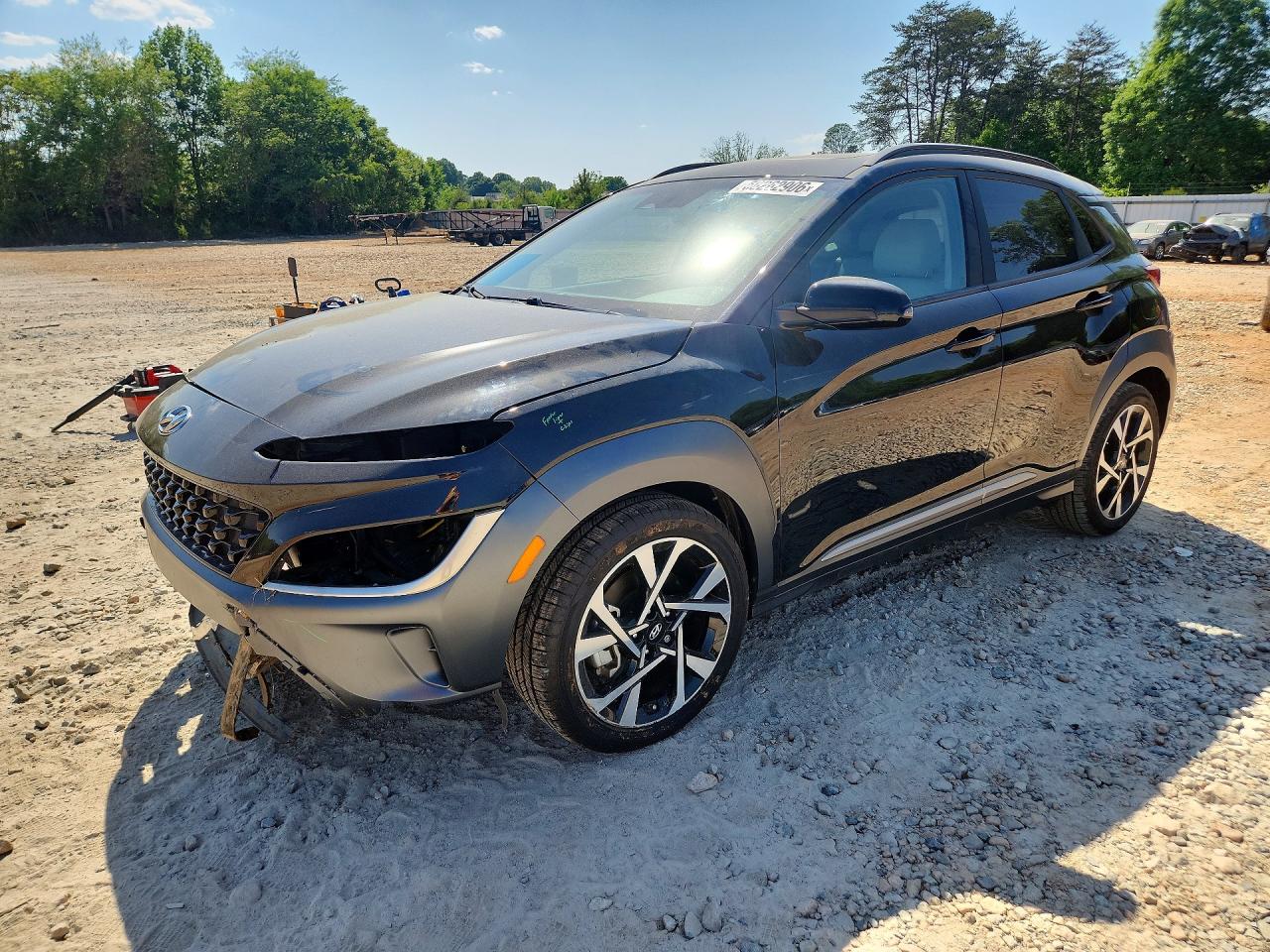2023 Hyundai Kona Limited, VIN KM8K5CA33PU048644 — Front end