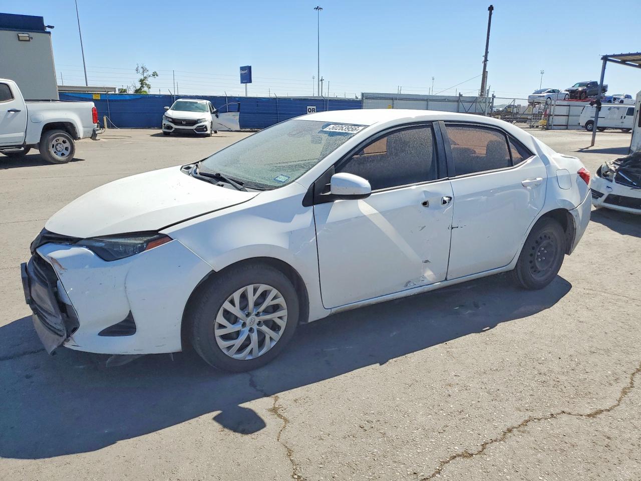2019 Toyota Corolla LE, VIN 5YFBURHE1KP890373 — Rear end