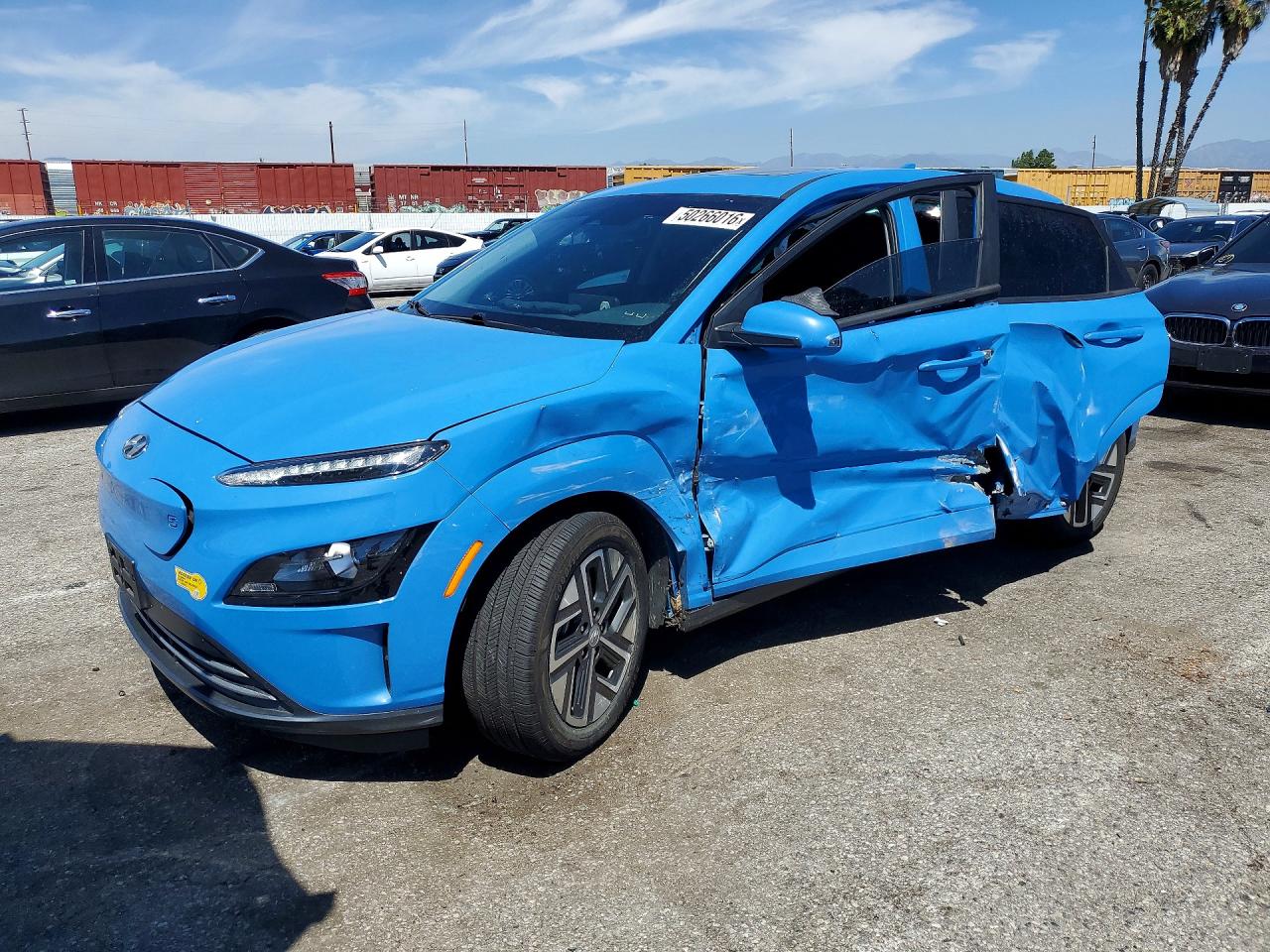 2022 Hyundai Kona SEL, VIN KM8K33AG0NU140011 — Side