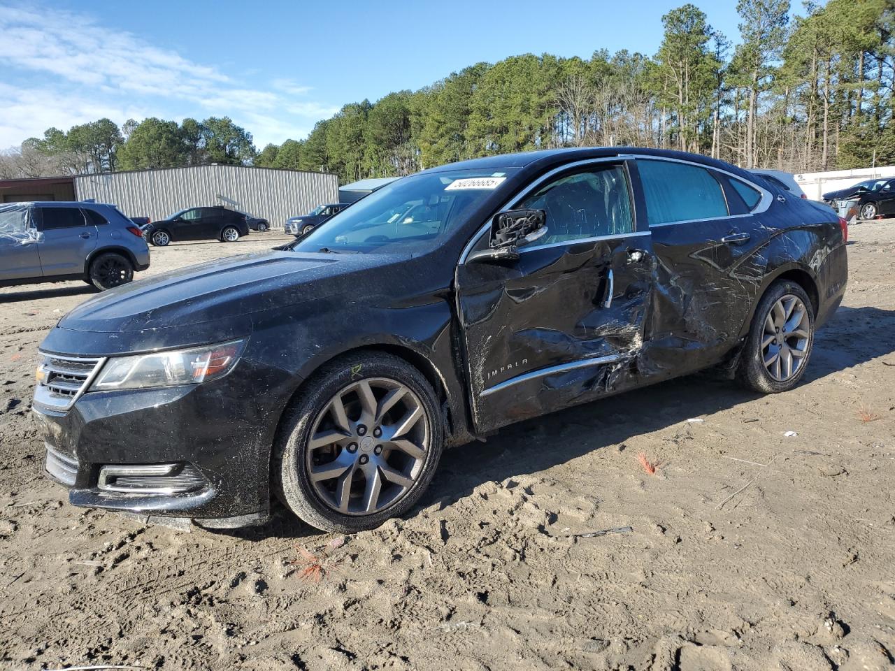 2016 Chevrolet Impala LTZ, VIN 2G1145S32G9129508 — Side