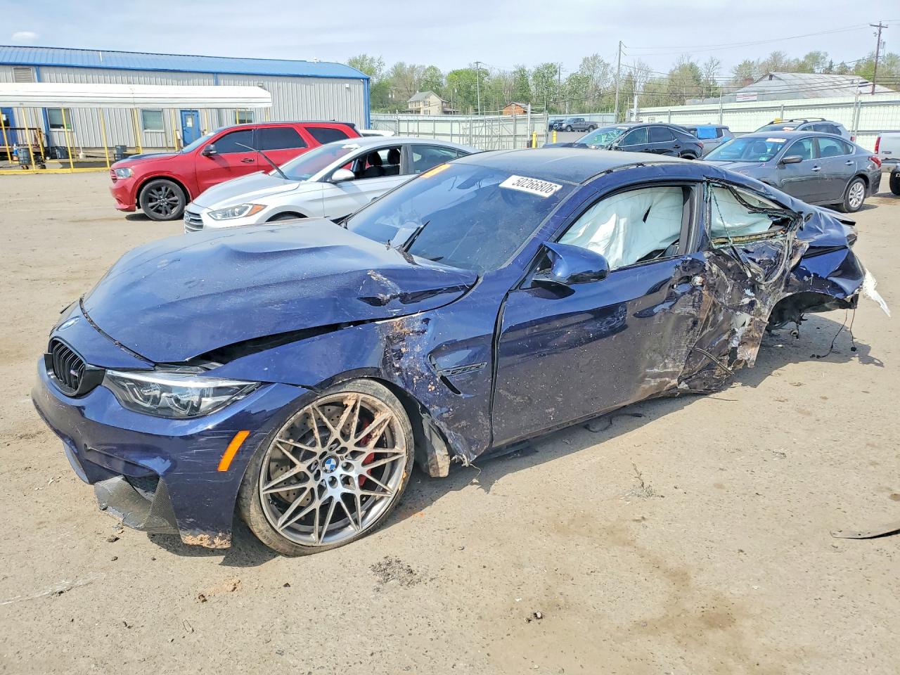 2017 BMW M4, VIN WBS3R9C51HK709463 — All over