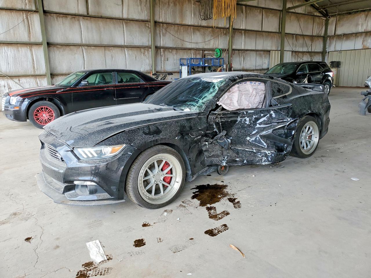 2016 Ford Mustang GT, VIN 1FA6P8CF1G5274072 — Side