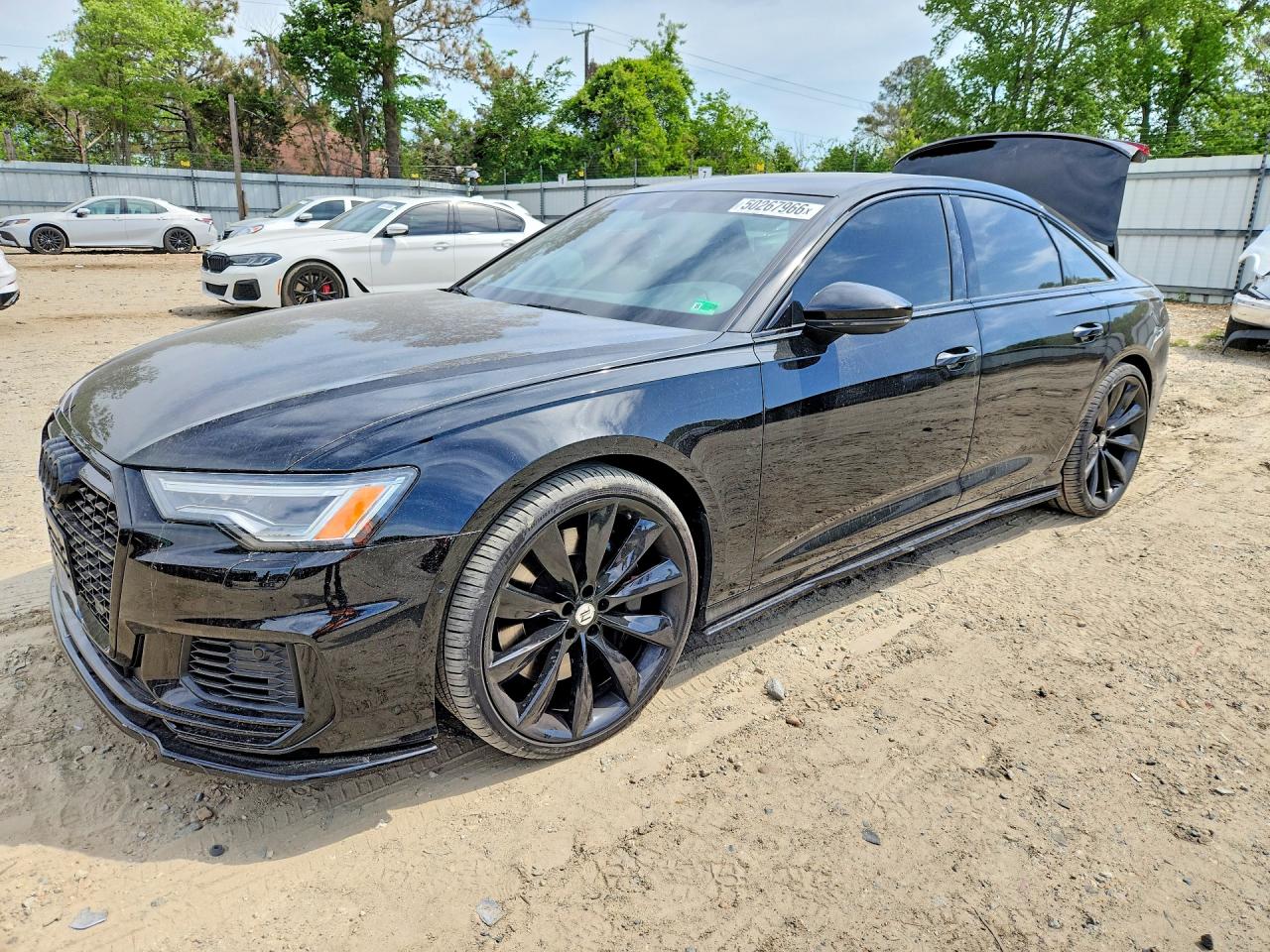2022 Audi S6 Premium Plus, VIN WAUDFBF28NN019651 — Rear end