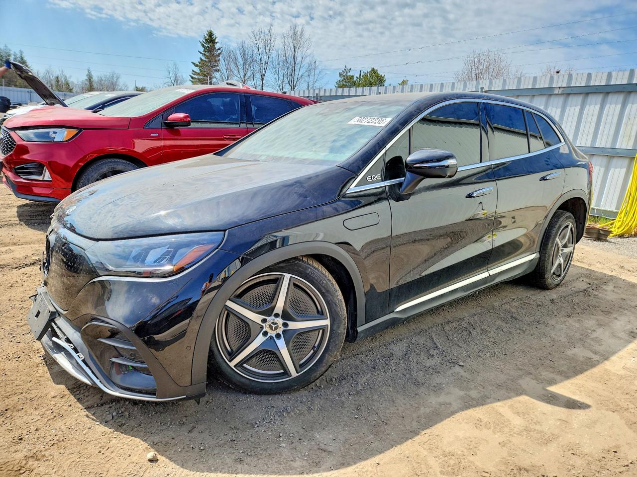 2023 Mercedes-Benz EQE 350, VIN 4JGGM1CB2PA027514 — Front end