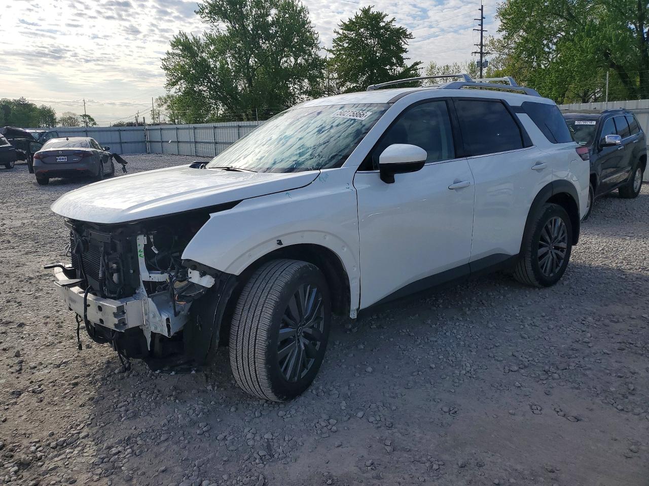 2025 Nissan Pathfinder SL, VIN 5N1DR3CD8SC260666 — Перед