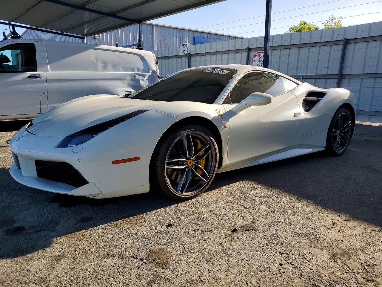 2018 Ferrari 488, VIN ZFF79ALA8J0230984 — Water / flood