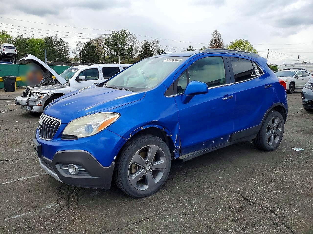 2013 Buick Encore Leather, VIN KL4CJGSB4DB153339 — Front end