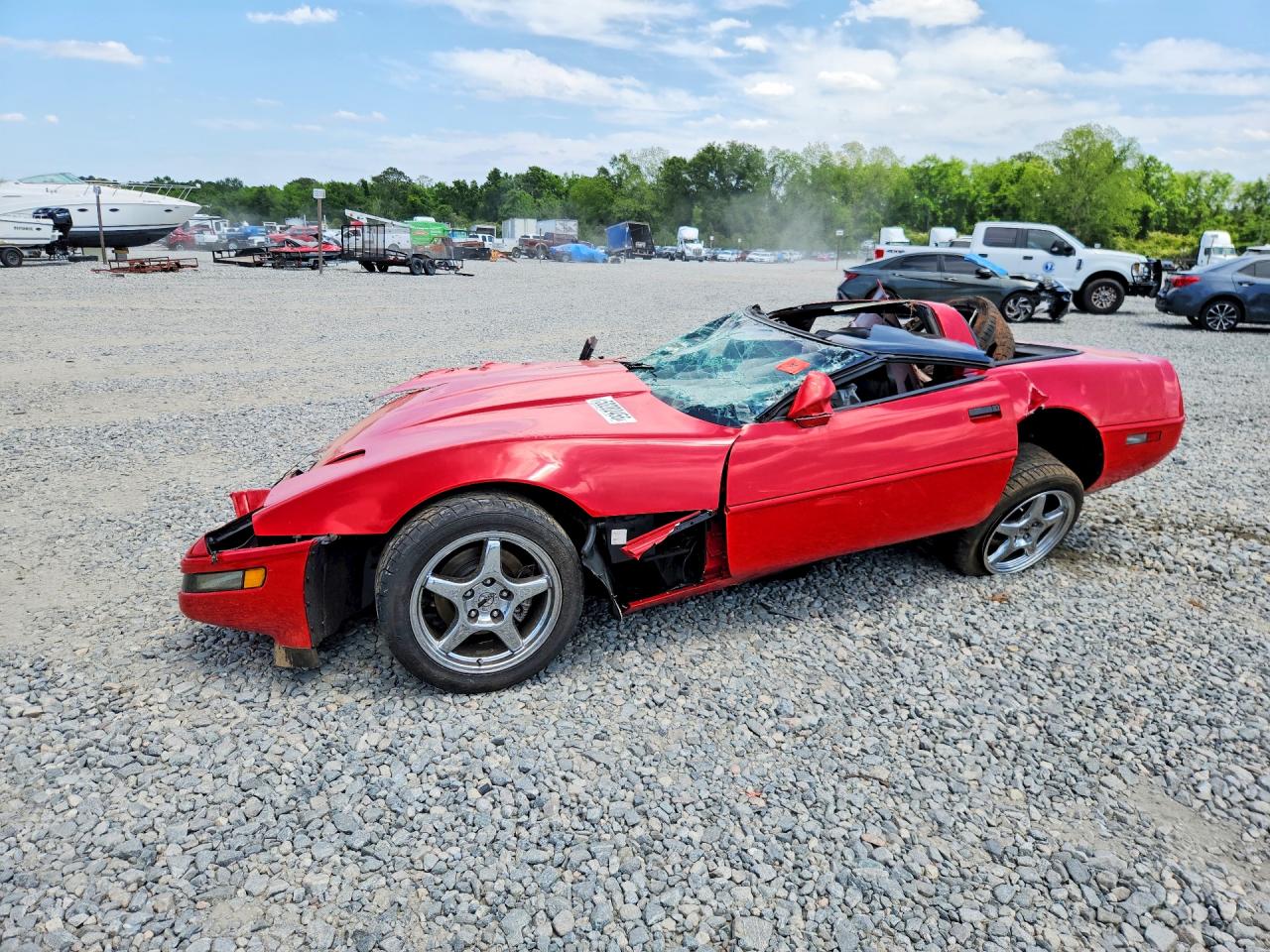 1991 Chevrolet Corvette, VIN 1G1YY2388M5112328 — All over
