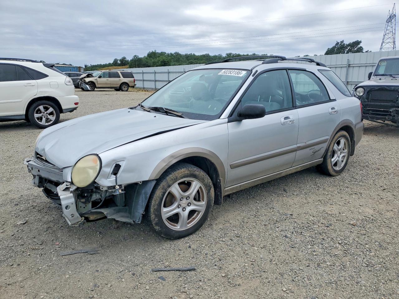 2003 Subaru Impreza Outback, VIN JF1GG68503G811537 — Перед
