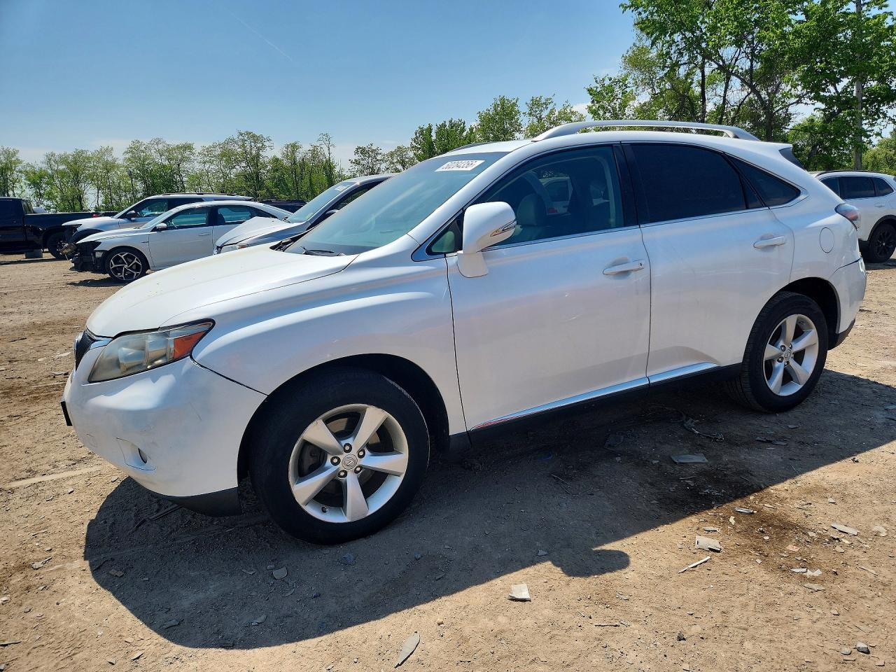 2010 Lexus RX 350, VIN JTJBK1BA2A2003094 — Minor dents and scratches