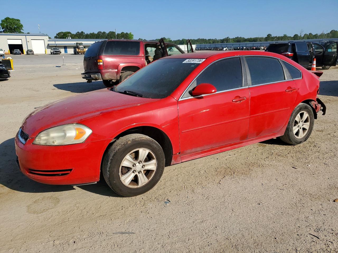 2012 Chevrolet Impala LS Fleet, VIN 2G1WF5E35C1172504 — Rear end