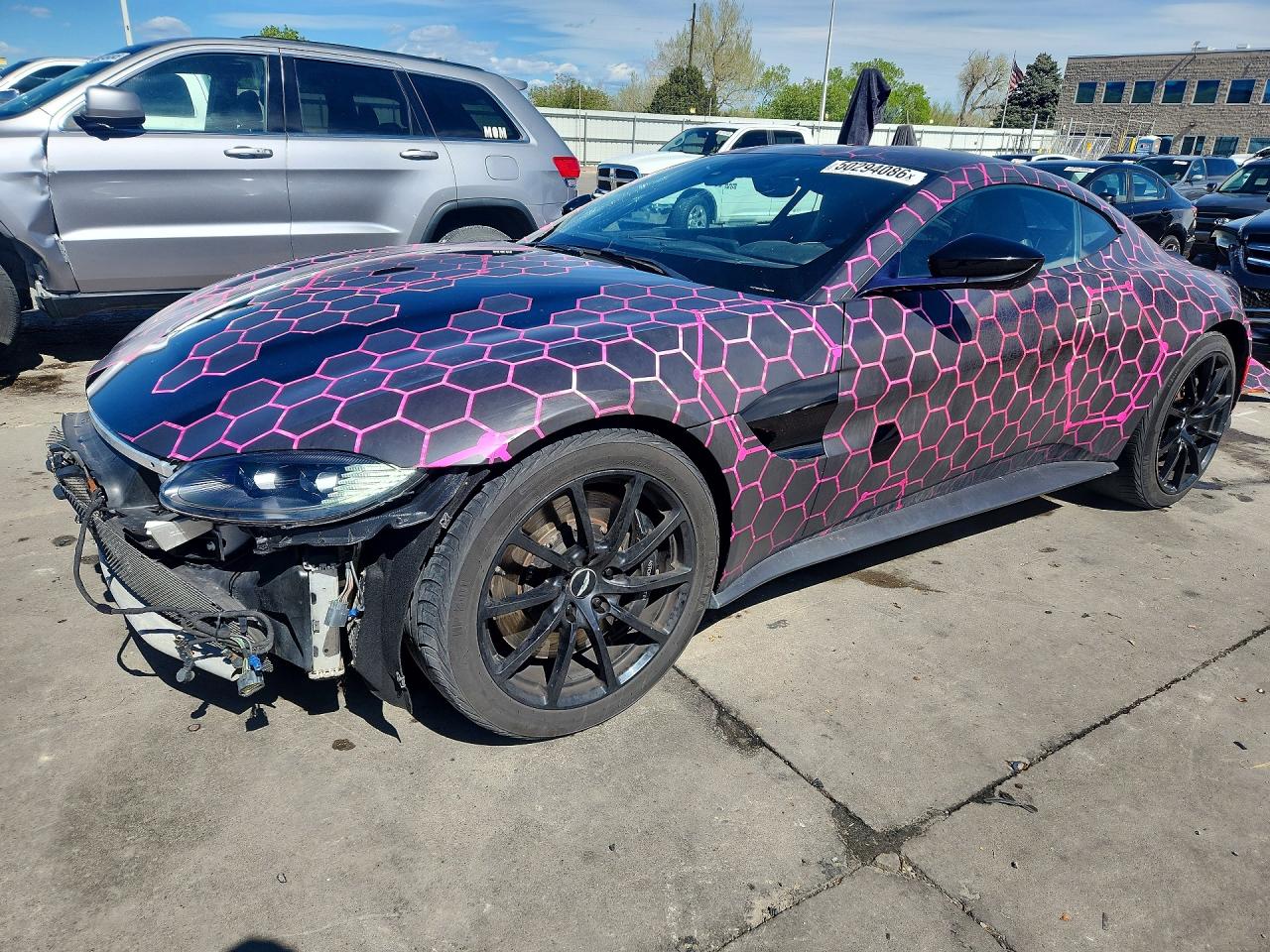 2019 Aston Martin Vantage, VIN SCFSMGAW1KGN01144 — Front end