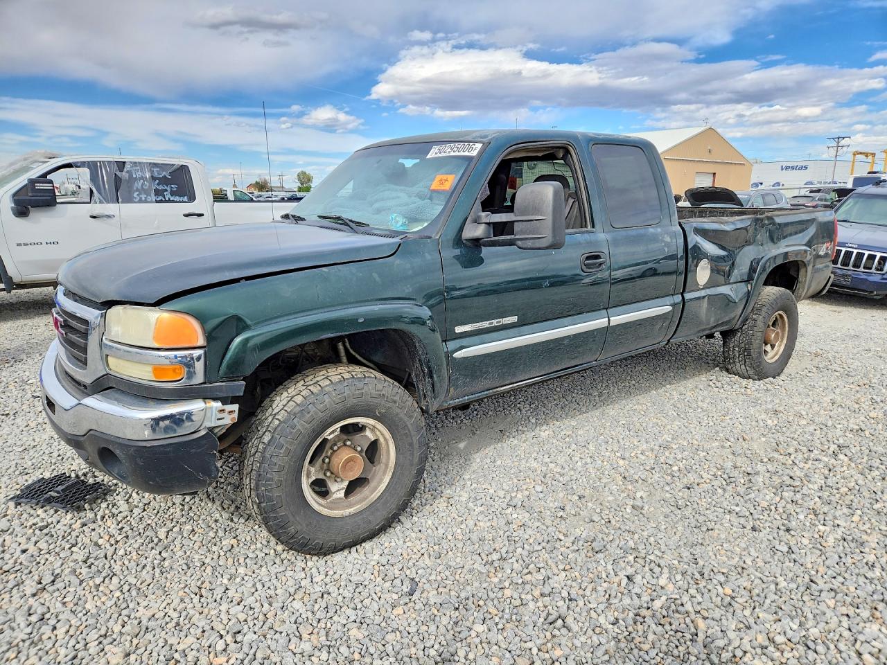 2004 GMC Sierra 2500HD SLE, VIN 1GTHK29U94E130382 — Vandalism
